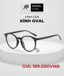 Mắt Kính Oval AURA Chất Liệu Nhựa TR90 Và Hợp Kim Không Rỉ, hù Hợp Cho Phái Thanh Lịch